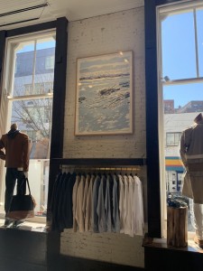 Seascape at Billy Reid store